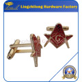 Freemason Lodge Bijoux pour homme Boutons de manchette en or